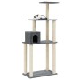 Katzenkratzbaum mit dunkelgrauen Sisalstämmen, 147 cm von vidaXL, Katzenmöbel - Ref: Foro24-171478, Preis: 53,02 €, Rabatt: %