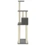 Cat scratching post with dark gray sisal posts 147 cm by vidaXL, Cat furniture - Ref: Foro24-171478, Price: 52,65 €, Discount: %