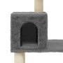 Cat scratching post with dark gray sisal posts 147 cm by vidaXL, Cat furniture - Ref: Foro24-171478, Price: 52,65 €, Discount: %
