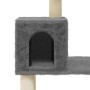 Katzenkratzbaum mit dunkelgrauen Sisalstämmen, 147 cm von vidaXL, Katzenmöbel - Ref: Foro24-171478, Preis: 53,02 €, Rabatt: %