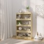 Estantería/divisor madera ingeniería roble Sonoma 80x30x135 cm