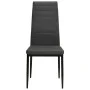 Sillas de comedor 4 unidades tela gris oscuro de vidaXL, Sillas de comedor - Ref: Foro24-246180, Precio: 152,06 €, Descuento: %