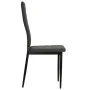 Sillas de comedor 4 unidades tela gris oscuro de vidaXL, Sillas de comedor - Ref: Foro24-246180, Precio: 152,06 €, Descuento: %