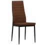 Sillas de comedor giratorias 2 unidades tela marrón by vidaXL, dining chairs - Ref: Foro24-246183, Price: 85,11 €, Discount: %