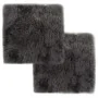 Stuhlkissen 2 Stück echtes Schaffell hellgrau 40x40 cm von vidaXL, Kissen für Stühle und Sofas - Ref: Foro24-284716, Preis: 4...
