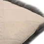 Stuhlkissen 2 Stück echtes Schaffell hellgrau 40x40 cm von vidaXL, Kissen für Stühle und Sofas - Ref: Foro24-284716, Preis: 4...