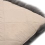 Stuhlkissen 2 Stück echtes Schaffell hellgrau 40x40 cm von vidaXL, Kissen für Stühle und Sofas - Ref: Foro24-284716, Preis: 4...