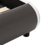 Bettgestell und LED anthrazitgraues Kunstleder 90x200 cm von vidaXL, Betten und Lattenroste - Ref: Foro24-284978, Preis: 272,...