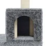 Cat scratching post with light gray sisal posts 188 cm by vidaXL, Cat furniture - Ref: Foro24-171489, Price: 81,15 €, Discoun...