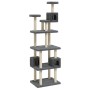 Cat scratching post with dark gray sisal posts 188 cm by vidaXL, Cat furniture - Ref: Foro24-171490, Price: 94,95 €, Discount: %