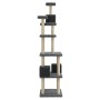 Cat scratching post with dark gray sisal posts 188 cm by vidaXL, Cat furniture - Ref: Foro24-171490, Price: 94,95 €, Discount: %