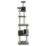 Cat scratching post with dark gray sisal posts 188 cm by vidaXL, Cat furniture - Ref: Foro24-171490, Price: 89,81 €, Discount: %