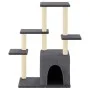 Cat scratching post with dark gray sisal posts 97.5 cm by vidaXL, Cat furniture - Ref: Foro24-172051, Price: 40,85 €, Discoun...