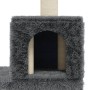 Katzenkratzbaum mit dunkelgrauen Sisalstämmen, 188 cm von vidaXL, Katzenmöbel - Ref: Foro24-171490, Preis: 94,95 €, Rabatt: %