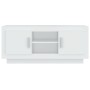 Mueble para TV madera contrachapada negro 102x35x45 cm