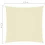 Quadratisches Sonnensegel aus cremefarbenem Oxford-Stoff, 2,5x2,5 m. von vidaXL, Sonnenschirme - Ref: Foro24-135191, Preis: 2...
