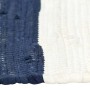 Manteles individuales 4 uds Chindi a rayas azul blanco 30x45 cm