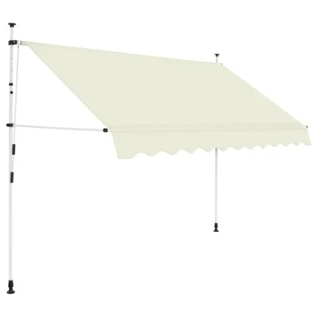 Einziehbare Markise mit manueller Bedienung 250 cm creme von vidaXL, Markisen - Ref: Foro24-143695, Preis: 77,96 €, Rabatt: %