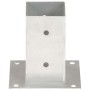 Anchors for posts 4 units galvanized metal 81 mm by vidaXL, fence posts - Ref: Foro24-145448, Price: 32,44 €, Discount: %