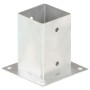 Pfostenanker 4 Stück verzinktes Metall 91 mm von vidaXL, Zaunpfosten - Ref: Foro24-145449, Preis: 29,45 €, Rabatt: %