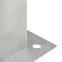 Pfostenanker 4 Stück verzinktes Metall 91 mm von vidaXL, Zaunpfosten - Ref: Foro24-145449, Preis: 29,45 €, Rabatt: %
