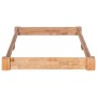 Solid oak wood bed frame 120x200 cm by vidaXL, Beds and slatted bases - Ref: Foro24-247257, Price: 161,20 €, Discount: %