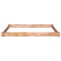 Solid oak wood bed frame 120x200 cm by vidaXL, Beds and slatted bases - Ref: Foro24-247257, Price: 161,20 €, Discount: %