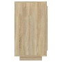 Aparador color roble Sonoma 80x40x75 cm