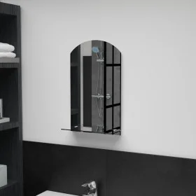 Wall mirror with tempered glass shelf 30x50 cm by vidaXL, Mirrors - Ref: Foro24-249430, Price: 25,10 €, Discount: %