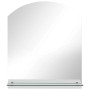 Wall mirror with tempered glass shelf 30x50 cm by vidaXL, Mirrors - Ref: Foro24-249430, Price: 27,26 €, Discount: %