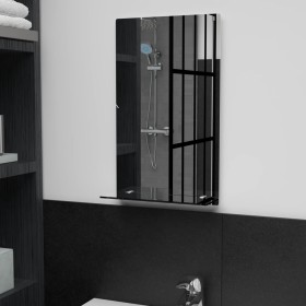 Wandspiegel mit Ablage aus gehärtetem Glas 30x50 cm von vidaXL, Spiegel - Ref: Foro24-249435, Preis: 24,44 €, Rabatt: %