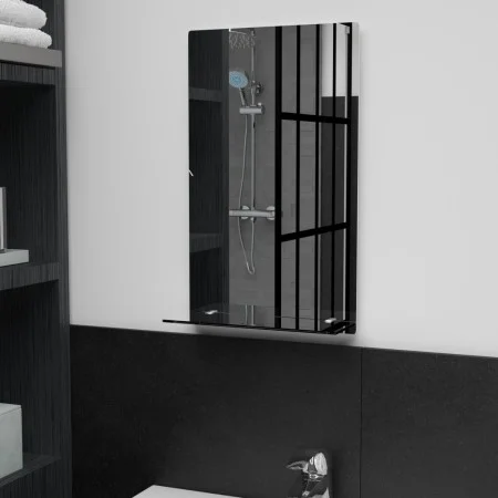 Wall mirror with tempered glass shelf 30x50 cm by vidaXL, Mirrors - Ref: Foro24-249435, Price: 24,18 €, Discount: %