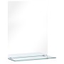 Wandspiegel mit Ablage aus gehärtetem Glas 30x50 cm von vidaXL, Spiegel - Ref: Foro24-249435, Preis: 24,44 €, Rabatt: %