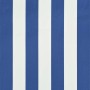 Toldo retráctil 150x150 cm azul y blanco