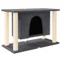 Cat scratcher with dark gray sisal posts 50 cm by vidaXL, Cat furniture - Ref: Foro24-171659, Price: 61,13 €, Discount: %