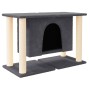 Katzenkratzbaum mit dunkelgrauen Sisalpfosten 50 cm von vidaXL, Katzenmöbel - Ref: Foro24-171659, Preis: 62,41 €, Rabatt: %