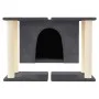 Cat scratcher with dark gray sisal posts 50 cm by vidaXL, Cat furniture - Ref: Foro24-171659, Price: 61,13 €, Discount: %