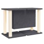 Katzenkratzbaum mit dunkelgrauen Sisalpfosten 50 cm von vidaXL, Katzenmöbel - Ref: Foro24-171659, Preis: 62,41 €, Rabatt: %