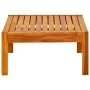 Mesa de jardín de madera de acacia maciza 85x57x29 cm de vidaXL, Mesas de jardín - Ref: Foro24-310322, Precio: 84,36 €, Descu...