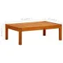 Mesa de jardín de madera de acacia maciza 85x57x29 cm de vidaXL, Mesas de jardín - Ref: Foro24-310322, Precio: 84,36 €, Descu...