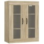 Armario colgante de pared roble Sonoma 69,5x34x90 cm