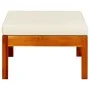 Garden footrest 2 units solid acacia wood by vidaXL, Outdoor ottomans - Ref: Foro24-310323, Price: 94,13 €, Discount: %