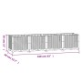 Blumenbeet aus Polypropylen 160x40x38 cm von vidaXL, Töpfe und Pflanzgefäße - Ref: Foro24-310404, Preis: 66,74 €, Rabatt: %