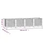 Polypropylene flowerbed 160x40x38 cm by vidaXL, Pots and planters - Ref: Foro24-310404, Price: 65,49 €, Discount: %
