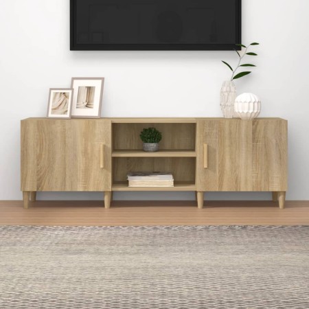 Mueble para TV madera contrachapada roble sonoma 150x30x50 cm en Muebles TV | Comprar online en Foro24