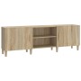 Mueble para TV madera contrachapada roble sonoma 150x30x50 cm en Muebles TV | Comprar online en Foro24