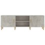 Mueble de TV madera contrachapada gris hormigón 150x30x50 cm en Muebles TV | Comprar online en Foro24
