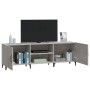 Mueble de TV madera de ingeniería gris hormigón 150x30x50 cm en Muebles TV | Comprar online en Foro24