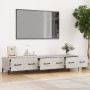 Mueble de TV madera contrachapada gris hormigón 150x34,5x30 cm en Muebles TV | Comprar online en Foro24