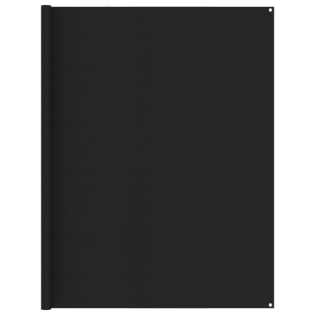 Alfombra de tienda de campaña negro 250x450 cm de vidaXL, Accesorios para tiendas de campaña - Ref: Foro24-310784, Precio: 34...